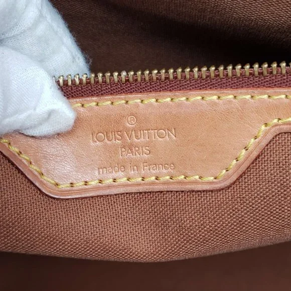 100% Authentic Louis Vuitton Cabas Mezzo Brown Monogram Tote Bag - Picture 14 of 15